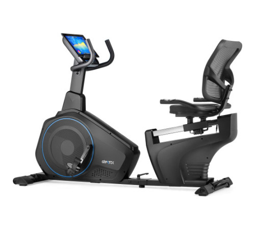 Велотренажер горизонтальний електромагнітний Gymtek XBR6000, синій