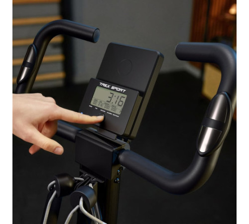 Велотренажер магнітний Trex Sport TX-390XB TRIBER чорний