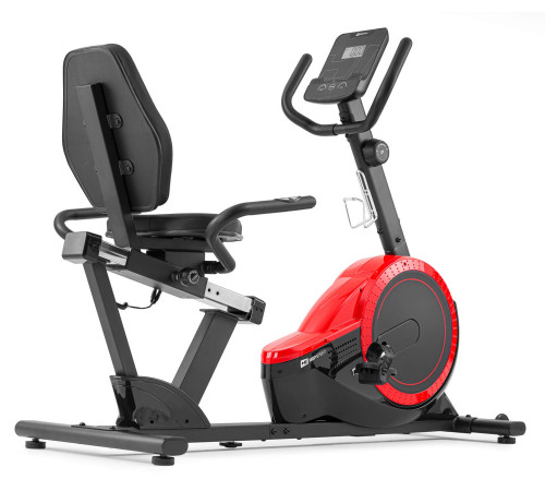 Горизонтальний велотренажер Hop-Sport HS-060L Pulse 2020 червоний Горизонтальний велотренажер Hop-Sport HS-060L Pulse 2020 червоний