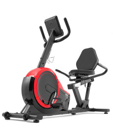 Горизонтальний велотренажер Hop-Sport HS-060L Pulse 2020 червоний