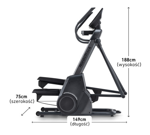Орбітрек NORDICTRACK X16 чорний
