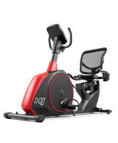 Горизонтальний велотренажер Hop-Sport HS-095L Scale чорний+ мат