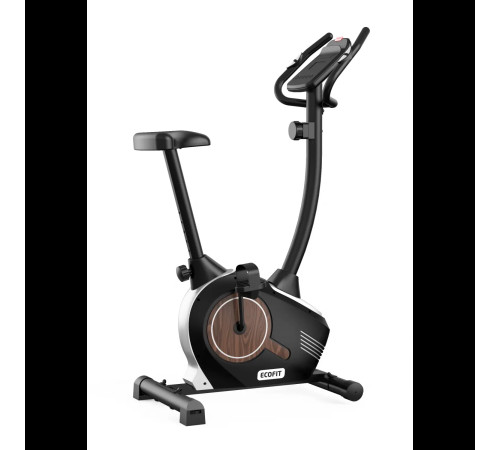 Велотренажер магнітний EcoFit E‑51000 чорно-коричневий