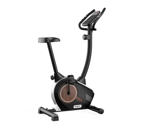 Велотренажер магнітний EcoFit E‑51000 чорно-коричневий