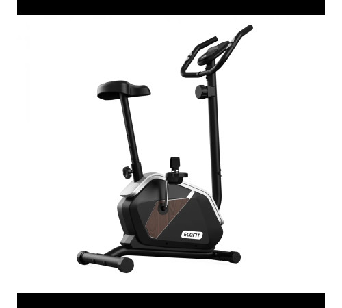 Велотренажер магнітний EcoFit E‑61500 чорно-коричневий
