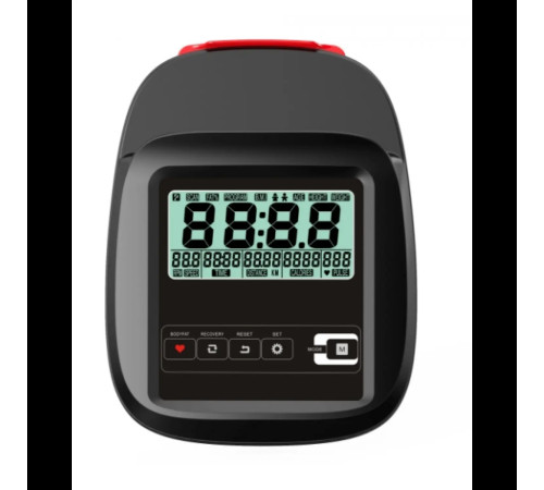 Велотренажер магнітний EcoFit E‑83700 чорно-коричневий