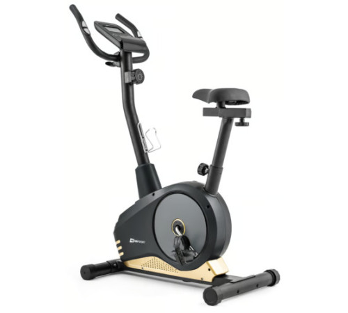 Велотренажер магнітний Hop-Sport HS-2080 Spark чорно-золотистий