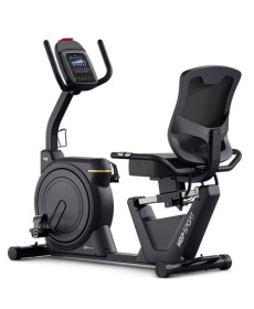 Велотренажер горизонтальний Hop-Sport HS-5000L Ranker чорно-золотистий