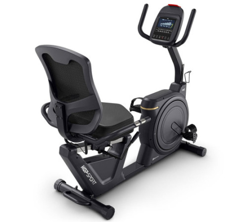 Велотренажер горизонтальний Hop-Sport HS-5000L Ranker чорно-золотистий