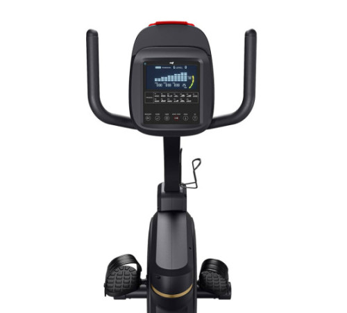 Велотренажер горизонтальний Hop-Sport HS-5000L Ranker чорно-золотистий
