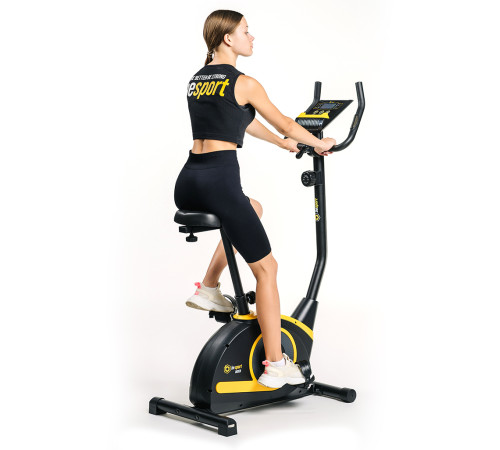 Велотренажер магнітний Besport BS-1040 BOXER чорно-жовтий Велотренажер магнітний Besport BS-1040 BOXER чорно-жовтий