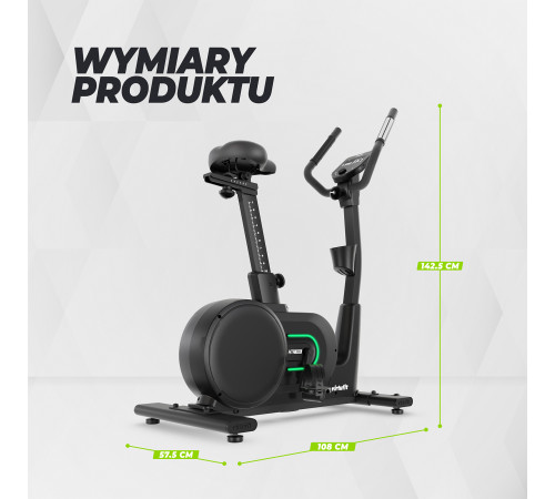 VIRTUFIT ROWER TRENINGOWY HTR300i