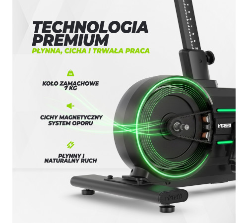 VIRTUFIT ROWER TRENINGOWY HTR300i