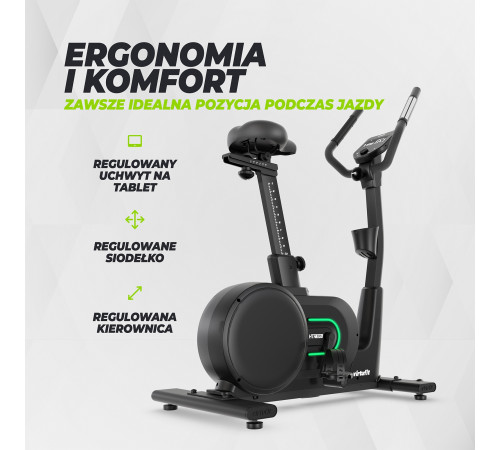 VIRTUFIT ROWER TRENINGOWY HTR300i