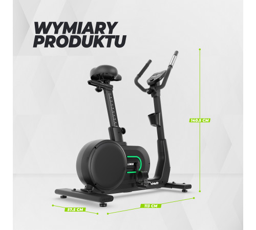 VIRTUFIT ROWER TRENINGOWY LEB300i