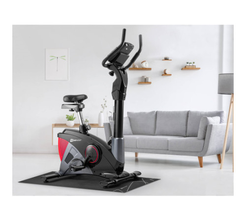 Велотренажер електромагнітний Hop-Sport HS-090H Apollo iConsole чорно-червоний