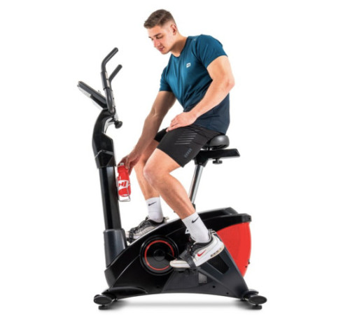 Велотренажер електромагнітний Hop-Sport HS-090H Apollo iConsole чорно-червоний