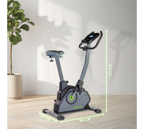 Велотренажер Tunturi Cardio Fit E35, сірий