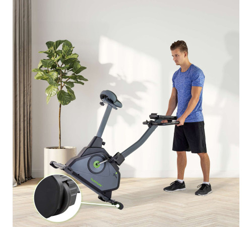 Велотренажер Tunturi Cardio Fit E35, сірий