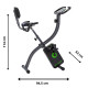 Велотренажер Tunturi Cardio Fit B25 X-Bike, чорний