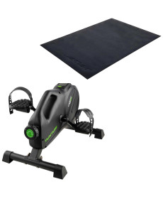 Велотренажер Tunturi Cardio Fit M40 з захисним килимком 100 х 70 см