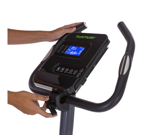 Велотренажер Tunturi Cardio Fit E30, чорний