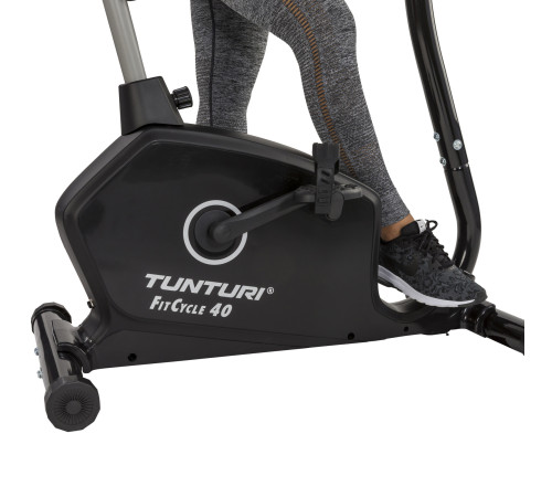 Велотренажер Tunturi FitCycle 40i BT, чорний