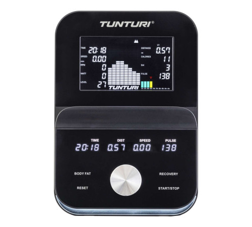 Велотренажер Tunturi Platinum UB20, чорний