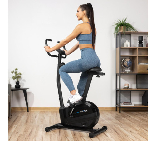 Велотренажер магнітний Gymtek XB1000, чорно-синій