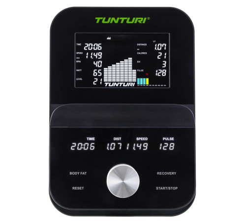Велотренажер Tunturi Signature E50, чорний