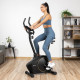 Велотренажер магнітний Gymtek XB1400, чорно-золотистий