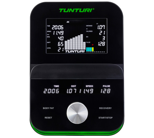Велотренажер Tunturi Signature E60, чорний
