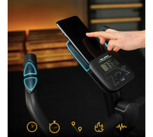 Велотренажер магнітний Trex Sport TX-350MB RIZE чорний