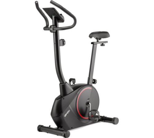 Велотренажер магнітний Gymtek XB1500, чорно-червоний