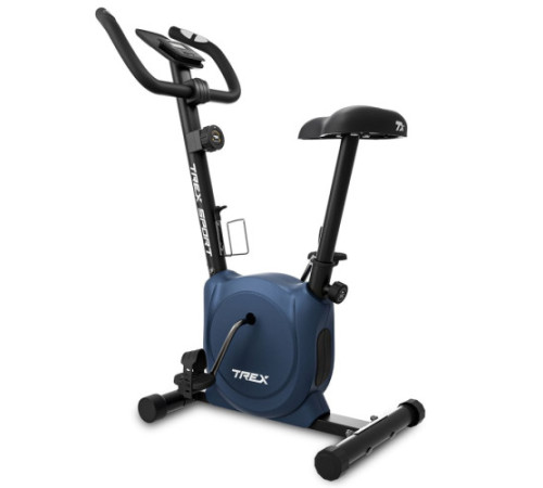 Велотренажер магнітний Trex Sport TX-350MB RIZE синій