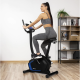 Велотренажер електромагнітний Gymtek XB1800, чорно-синій