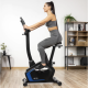 Велотренажер електромагнітний Gymtek XB1800, чорно-синій