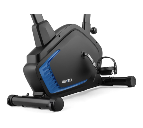 Велотренажер електромагнітний Gymtek XB1800, чорно-синій