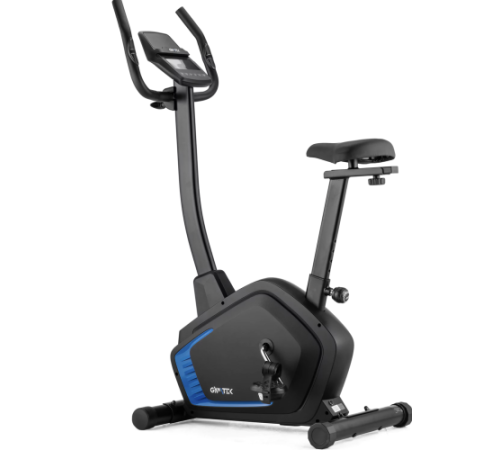 Велотренажер електромагнітний Gymtek XB1800, чорно-синій