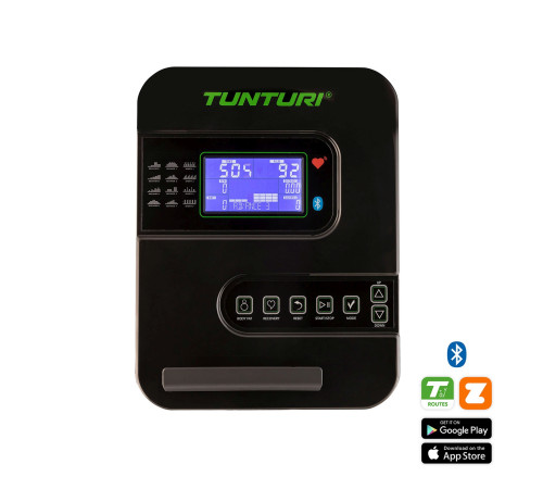 Велотренажер Tunturi Star Fit E100 HR i+ чорний