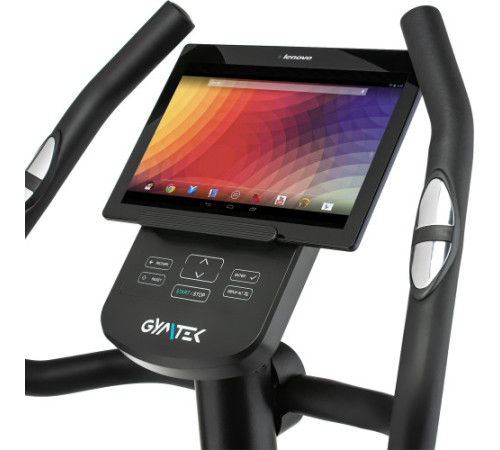 Велотренажер електромагнітний Gymtek XB2000, чорно-синій