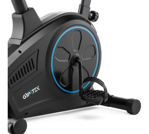 Велотренажер електромагнітний Gymtek XB2000, чорно-синій