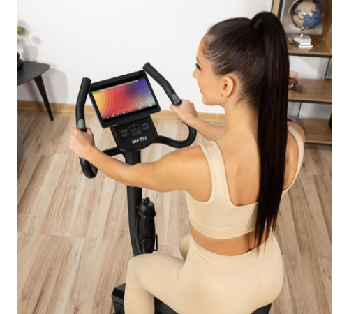 Велотренажер електромагнітний Gymtek XB2000, чорно-синій