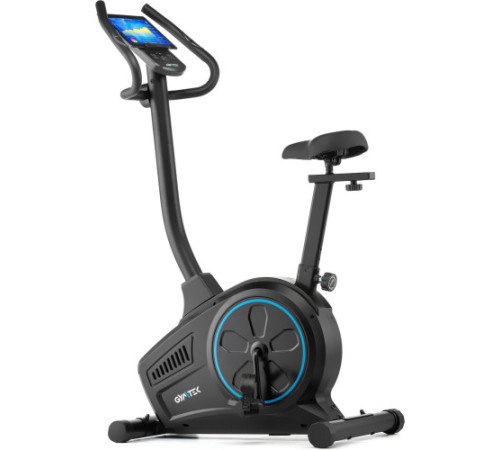 Велотренажер електромагнітний Gymtek XB2000, чорно-синій