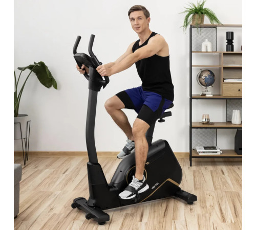 Велотренажер електромагнітний Gymtek XB4500 чорно-золотистий Велотренажер електромагнітний Gymtek XB4500 чорно-золотистий
