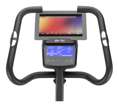 Велотренажер електромагнітний Gymtek XB2600, чорно-сріблястий