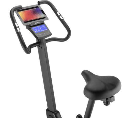 Велотренажер електромагнітний Gymtek XB2600, чорно-сріблястий