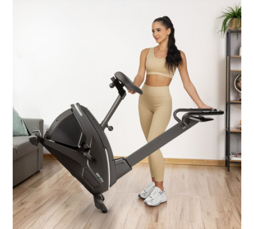 Велотренажер електромагнітний Gymtek XB2600, чорно-сріблястий