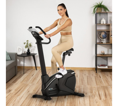 Велотренажер електромагнітний Gymtek XB2600, чорно-сріблястий