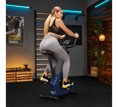 Велотренажер магнітний Trex Sport TX-380MB Rigon темно-синій